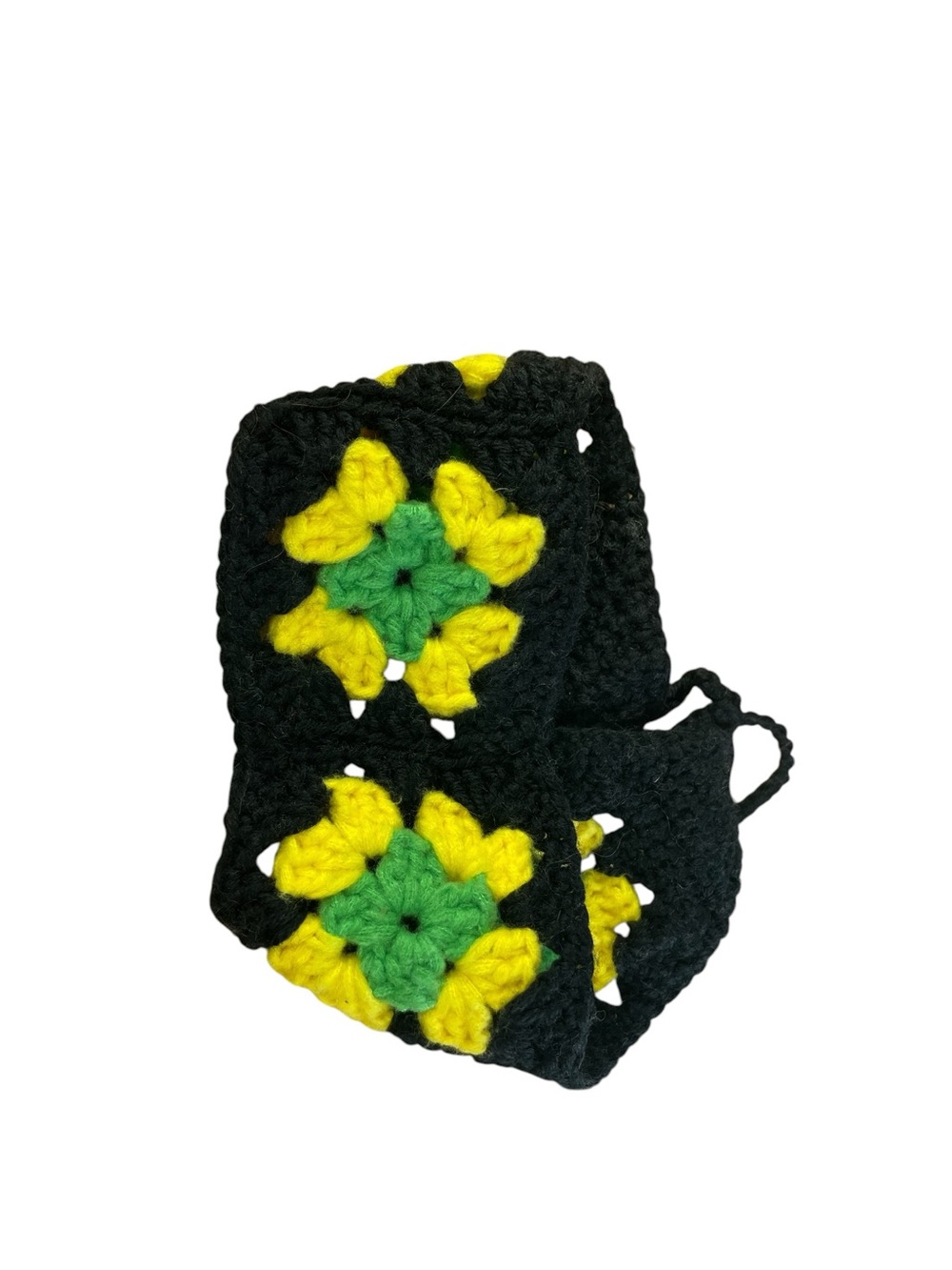 Crocheted Granny Square Headband